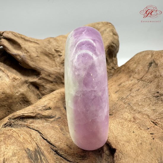 【肌容雪】天然美石紫水晶手鐲 編號B10(鐲圍58.7mm#18.5號)