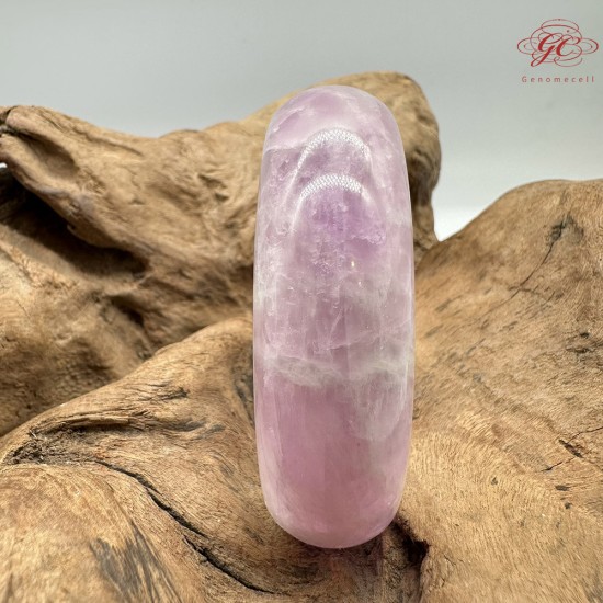 【肌容雪】天然美石紫水晶手鐲 編號B10(鐲圍58.7mm#18.5號)