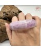 【肌容雪】天然美石紫水晶手鐲 編號B10(鐲圍58.7mm#18.5號)