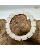 【肌容雪】天然美石白水晶手串 編號B18