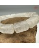 【肌容雪】天然美石白水晶手串 編號B18