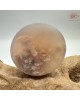 【肌容雪】天然美石櫻花瑪瑙圓牌擺件 編號B20