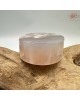 【肌容雪】天然美石櫻花瑪瑙圓牌擺件 編號B20