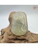 【肌容雪】天然美石祥獸雕刻水沫玉項鍊繩 編號B22