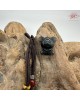 【肌容雪】天然美石小熊玉隨項鍊繩 編號B24