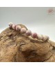 【肌容雪】天然美石雞血石單圈手串 編號B34