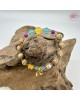 【肌容雪】天然美石星月菩提子單圈手串 編號B35