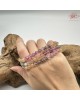 【肌容雪】天然美石多彩螢石珠鍊串 編號B37