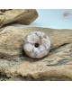 【肌容雪】天然美石櫻花瑪瑙平安扣造型吊墜 編號B41(1-7號)附收納盒