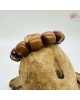 【肌容雪】天然美石雷擊木單圈手串 編號B48