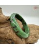 【肌容雪】天然美石紅綠寶手鐲 編號B50(鐲圍58.8mm#18.5號)
