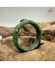 【肌容雪】天然美石紅綠寶手鐲 編號B50(鐲圍58.8mm#18.5號)