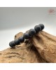 【肌容雪】天然美石黑色琁玉瑤珠單圈手串 編號B53
