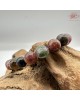 【肌容雪】天然美石碧璽單圈手串 編號B83