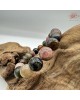 【肌容雪】天然美石碧璽單圈手串 編號B83