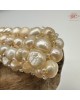 【肌容雪】天然珍珠香檳巴洛克編織手環 編號P16