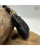 【肌容雪】天然沉香兔子造型吊墜 編號T03