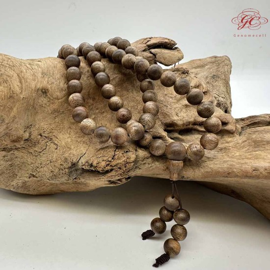 【肌容雪】天然沉香隨心禮香精品禮盒(沉香珠鍊、古風祝福卷軸、精緻收藏盒) 編號T12
