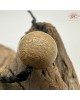 【肌容雪】天然沉香圓珠吊墜繩 編號T14