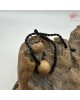 【肌容雪】天然沉香圓珠吊墜繩 編號T14
