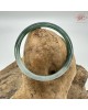 【肌容雪】天然緬甸A貨山水翡翠叮噹手鐲 編號1011(鐲圍58.1mm#18.5號)