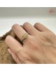 【肌容雪】天然緬甸A貨翡翠蜜蠟黃可調解戒指 編號1015(戒圍18.8mm#15號)