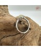 【肌容雪】天然緬甸A貨翡翠蜜蠟黃可調解戒指 編號1015(戒圍18.8mm#15號)