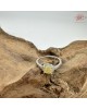 【肌容雪】天然緬甸A貨翡翠蜜蠟黃可調解戒指 編號1015(戒圍18.8mm#15號)