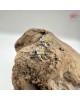  【肌容雪】天然緬甸A貨翡翠蜜蠟黃耳針 編號1016