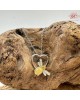 【肌容雪】天然緬甸A貨翡翠蜜蠟黃蜜蜂造型項鍊 編號1017