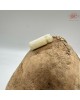 【肌容雪】天然緬甸A貨翡翠白裡青柱型玉墜項鍊 編號1021