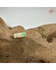 【肌容雪】天然緬甸A貨翡翠白裡青柱型玉墜項鍊 編號1021
