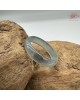 【肌容雪】天然緬甸A貨翡翠烏雞戒圈 編號1034(戒圍20.0mm#17號)
