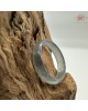 【肌容雪】天然緬甸A貨翡翠烏雞戒圈 編號1034(戒圍20.0mm#17號)