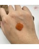 【肌容雪】天然緬甸A貨紅翡翠四葉草造型吊墜 編號1036