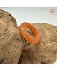 【肌容雪】天然緬甸A貨紅翡翠戒圈 編號1037(戒圍17.6mm#12號)