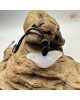 【肌容雪】天然緬甸A貨翡翠白玉元寶吊墜繩 編號1044