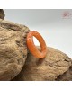 【肌容雪】天然緬甸A貨紅翡翠戒圈 編號1045(戒圍18.3mm#14號)