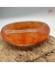 【肌容雪】天然緬甸A貨紅翡翠戒圈 編號1045(戒圍18.3mm#14號)