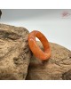 【肌容雪】天然緬甸A貨紅翡翠戒圈 編號1046(戒圍18.4mm#14號)