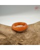 【肌容雪】天然緬甸A貨紅翡翠戒圈 編號1046(戒圍18.4mm#14號)