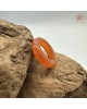 【肌容雪】天然緬甸A貨紅翡翠戒圈 編號1047(戒圍13.9mm#4號)