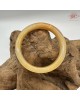 【肌容雪】天然緬甸A貨糯冰黃翡正圈手鐲 編號1048(鐲圍57.9mm#18號 )