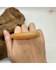 【肌容雪】天然緬甸A貨糯冰黃翡正圈手鐲 編號1048(鐲圍57.9mm#18號 )
