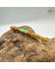 【肌容雪】天然緬甸A貨黃翡翠小米珠手串 編號1049