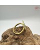 【肌容雪】天然緬甸A貨蝶翼綠翡可調節戒指 編號1050(戒圍17.0mm#10號)