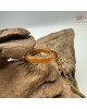 【肌容雪】天然緬甸A貨黃翡翠戒圈項鍊 編號1052(戒圍15.1mm#7號)