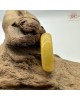  【肌容雪】天然緬甸A貨蜜糖黃翡翠戒圈 編號1054(戒圍19.3mm#15號)