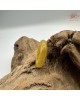 【肌容雪】天然緬甸A貨琥珀黃翡翠戒圈 編號1057(戒圍19.3mm#15號)