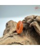 【肌容雪】天然緬甸A貨紅翡翠戒圈 編號1058(戒圍15.3mm#7號)